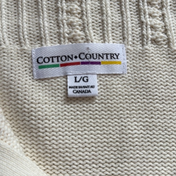 Cotton Country Sweater - Picture 4 of 6